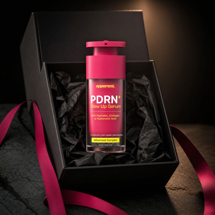 Apparent PDRN serum in a Black Friday gift box